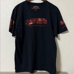 Grunt Style Black and Red Graphic Tee